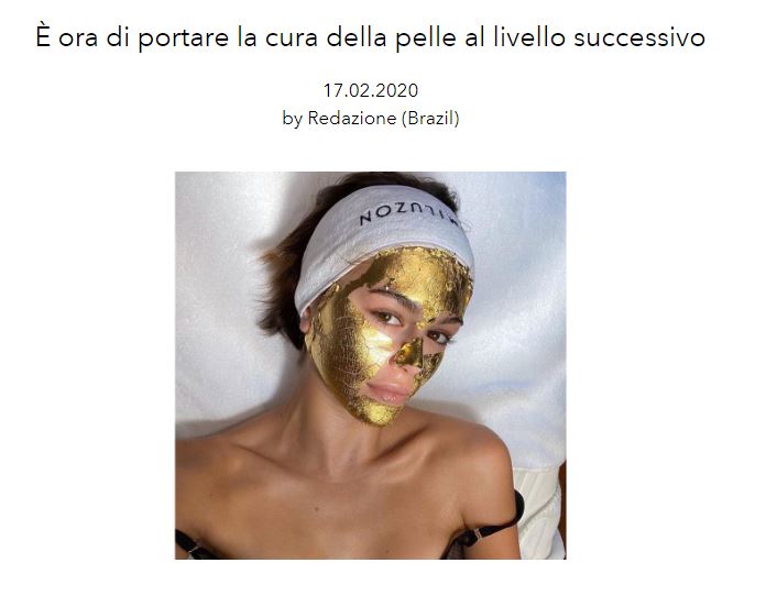 Bella Hadid e Kaia Geber indossano una maschera d'oro 24k per prepararsi alle Fashion Week